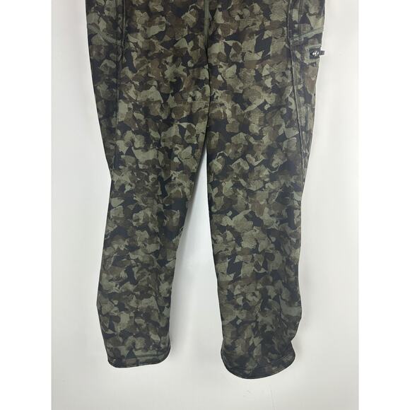 Lululemon Run Top Speed Crop Full On Luxtreme Mystic Jungle Fatigue Camo Size 4 - Picture 15 of 16